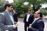 بازدید مهندس اکبریان، شهردار ناحیه یک منطقه 12 و هیئت همراه از بیمارستان سینا